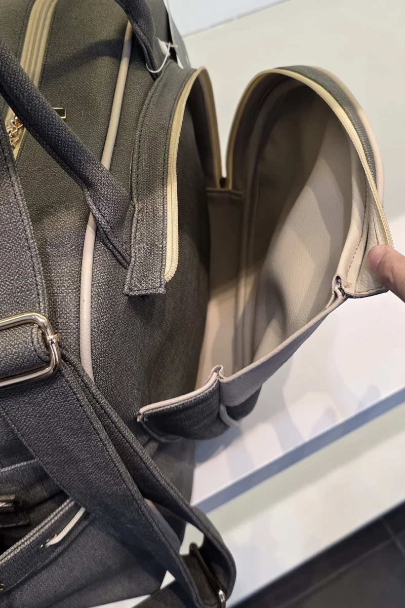 Avior Active Milan Leather Grey Padel Bag