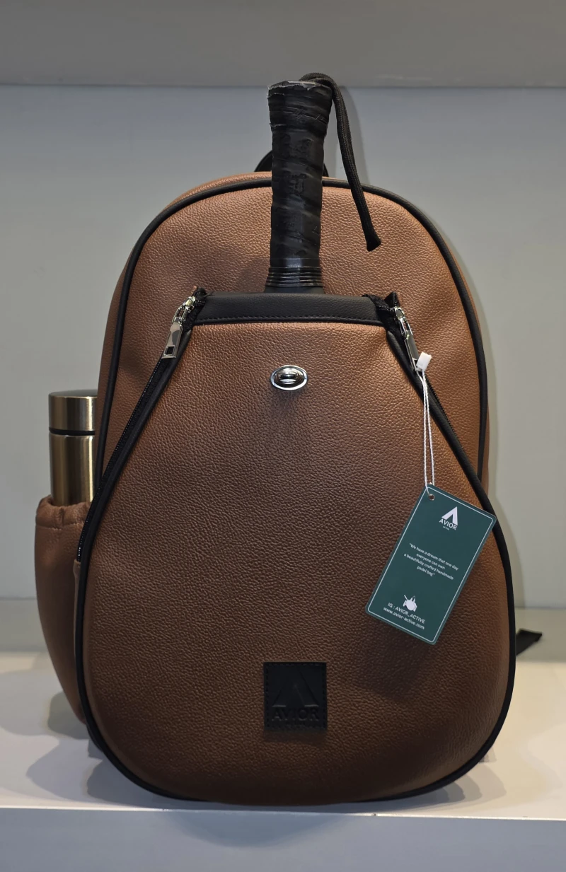 Avior Active Rome Leather Brown Padel Bag